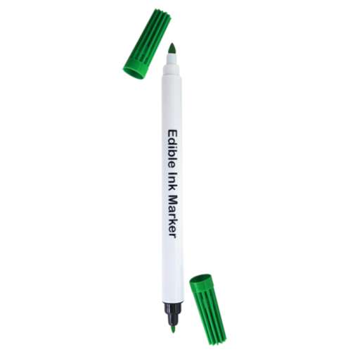 Edible Marker Pen - Dark Green - Click Image to Close